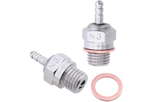 Hobbypark 2pcs 70117 Duty Glow Plug #3 N3 Hot Spark Nitro Engine Parts Replace OS 8 For Traxxas Kyosho HSP HPI Redcat 1/8 1:10th RC Car Truck Buggy