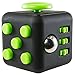 Fidget Cube - Fidget Box - Relieves Stress And Anxiety for Children and Adults - ADHD Toy (Black and Green)
