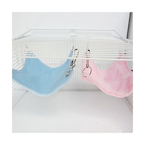 Fleece Criceto Tappetino Sonno Amaca Pad Palestra per Criceto Porcellino d'India Piccolo Animale