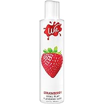 Amazon.com: Wet Sexy Strawberry Premium Flavored Edible Lube for ...