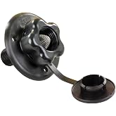 B&amp;B Molders, 94217 City Water Fill, Plastic Check Valve &ndash; Black | Leak-tested, UV-stable acrylonitrile construction, OEM replacement, Made in USA