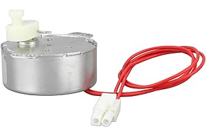 FLEXMAN Egg Tray Turning Motor, 4W Egg Turner Rotator Incubator Motor, Portable Professional Electric Synchronous Motor with Connector for Incubator (12V AC)