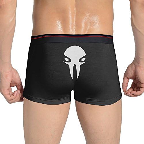 Alien Skull Men's ComfortableSeamless\r\n Panty Underpants Thong Briefs Hiphuggers SizeM Black