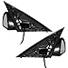 Aftermarket Replacement Pair Power Side View Mirrors Bases w/Housing Compatible with 06-13 Impala 14-16 Impala Limited