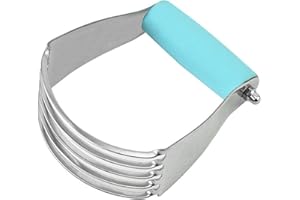 Pastry Cutter Professional Pastry Blender Dough Blender Stainless Steel Dough Cutter Dough Scraper for Baking Mixing Butter F