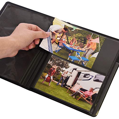 RitzGear Window Cover Photo Album for 4" x 6" Prints – Holds 72 Photos - Compatible with Kodak Dock Printer Photos (Certified Refurbished)