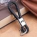 Leather Car Keychain with Braided Leather Keychains Fit for Infiniti Q50 Q60 QX30 QX50 QX60 QX60 QX70 Infiniti Accessories Couples Key Ring & Key Chain for Men and Women Car Key Chain Car Keyring