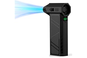 Compressed Air Duster,Electric Air Duster with LED Display,80000mAh Rechargeable Cordless 4 Gears Adjustable Jet Dry Air Blow