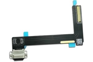 E-REPAIR Charging Port Connector Dock Flex Cable Replacment for Ipad Air 2 (Black)