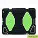 Ipad 2/3/4 Case, Kidspr Ipad CaseNewHot Super Protect [Shockproof] [Rainproof] [Sandproof] with Built-in Screen Protector for Apple Ipad 2/3/4 (Black/Green) ¡­