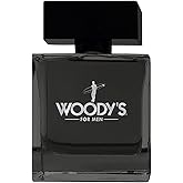 Woody's Cologne for Men - Refreshing & Long-Lasting Fragrance Scent, Masculine Citrus Notes, Men's Cologne for Everyday Wear, 3.4 fl oz