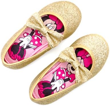 gold minnie mouse shoes
