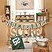 Football Game Day Burlap Banner Super Bowl Kids Birthday Outdoor Sports Party Decorations Supplies