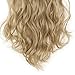 S-noilite® 24 Inches Long Curly Full Head Clip in Synthetic Hair Extensions 8pcs 170g (24#-Ash Blonde)