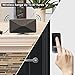 TV Antenna with Built-in Ring Doorbell, ANTOP Digital HDTV Antenna Indoor 50 Miles Long Range with Built-In Wireless Doorbell Chime Alert System 2 In 1 Design