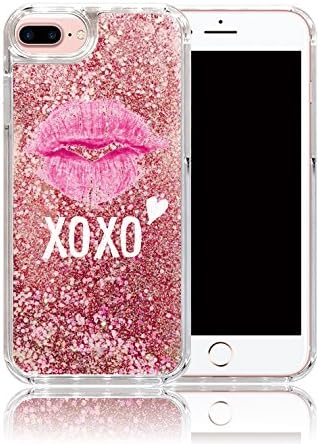 Amazon キラキラ 動く グリッターケース Iphone8 ケース ラメ ホログラム Iphone7 ケース Iphone6 6s ケース 星 キスマーク 唇 Xoxo Rip セクシー ケース カバー 通販