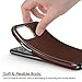 LOHASIC for iPhone 11 Pro Max Case, Luxury Vintage Leather Slim PU Soft Flexible Bumper Non-Slip Grip Shockproof Anti-Scratch Protective Cover Cases for iPhone 11 Pro Max 6.5 inch (2019) - Brown