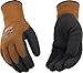 Kinco 1787 Frostbreaker Foam Latex Form Fitting Thermal Gripping Glove, Work, X-Large, Brown (Pack of 6 Pairs)