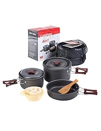 Tentock   Juego de cocina para 2 o 3 personas, lig