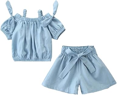 little girls jean shorts