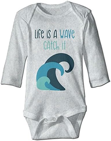 Midbeauty Catch Wave Life Newborn Cotton Jumpsuit Romper Bodysuit Onesies Infant Boy Girl Clothes