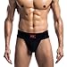 Uabrav Mens Sport Briefs Jock Strap Gym Athletic Supporter Bulge Pouch
