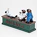 Bits and Pieces - Baseball Mechanical Coin Bank- Collectible Cast Iron Mechanical Bank - Slide Home and into Savings