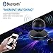 Floating Speaker UPPEL Portable Levitating Floating Bluetooth4.0 Speaker Levitation Maglev Speaker Multicolor LED 360 Degree Rotating Stereo Speaker (black)