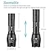 Tactical Flashlight - Handheld LED Flashlight - Brightest XML T6 - Brightest LED Flashlight with 5 Modes - Adjustable Waterproof Military Grade Flashlight for Biking Camping by LETMY