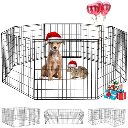 dog round cage