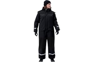 hlysgo Adult Snow Suits Men Women One Piece Snowsuits Winter Warm Outdoor Ski Suits Waterproof Windproof Snowboard Jumpsuits