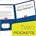 Oxford Twin-Pocket Folders, Textured Paper, Letter Size, Royal Blue, Holds 100 Sheets, Box of 25 (57512EE)