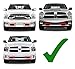iJDMTOY Lower Bumper LED Light Bar Kit Compatible With 2011-18 Dodge RAM 1500, Includes (2) 30W High Power CREE LED Lightbars, Tow Hook Opening Area Brackets & On/Off Switch Wiring Kitthumb 3