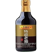 Lee Kum Kee Premium Dark Soy Sauce,16.9-Ounce Bottle (
