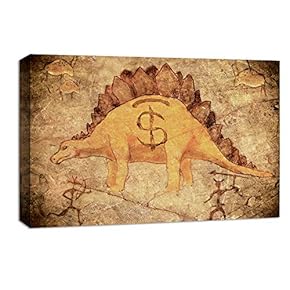 Celestial Beast Rock Painting Home Artwork for Living Room Bedroom