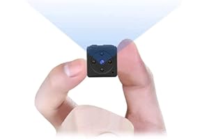 Mini Spy Hidden Cameras, ZZCP 1080P HD Small Wireless Home Security Surveillance Camera, Covert Micro Nanny Cam with Night Vi