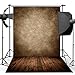 econious Photo Backdrop, 5x7ft Concrete Wall Wood Floor Backdrop for Studio Props Photo Backdrop