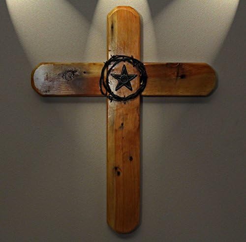 Rustic Western Decor...The Old El Paso Rustic Cross