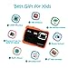 iShare Kids Camera, 12MP HD Waterproof Camcorders with 2 Inch LCD 4x Digital Zoom and Mic, Outdoor 3M Underwater for Girls/Boys (Black)