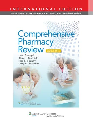Comprehensive Pharmacy Review Unknown Binding – International Edition, January 1, 2012