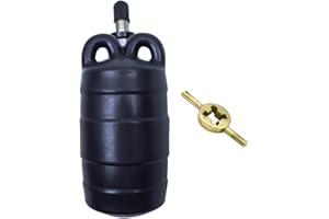 2 Inch Inflatable Pipe Plug, Water Shut Off Airbag for Drain & Sewer Lines - Reusable Rubber Test Ball, Temporary Water Block