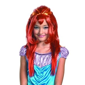 Winx Club Bloom Red Costume Wig Child One Size