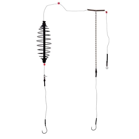 Buy Carp Fishing Feeder Fishing Bait Lure Cage Fishing Hair Rig