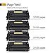Arcon Compatible Toner Cartridge Replacement for HP 26A CF226A HP LaserJet Pro M402n M402dn M402dw M402d HP LaserJet Pro MFP M426dw M426fdw M426fdn HP 26A CF226A 26X CF226X M402n M426fdw Printer-4Pack