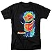 Popfunk Predator Thermal Vision T Shirt & Stickers Black Large