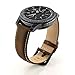 Kartice Compatible with Galaxy Watch (46mm) Bands Gear S3 Bands 22mm Leather Strap Replacement Buckle Band for Samsung Gear S3 Frontier Watch