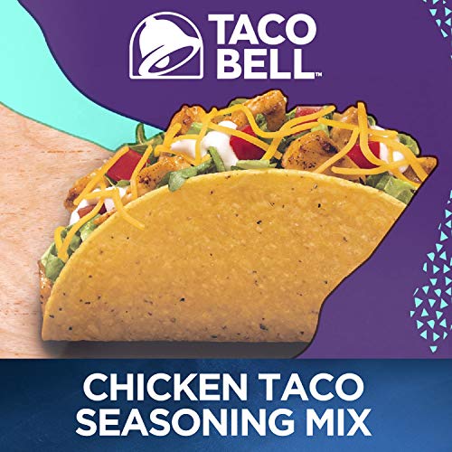 Taco Bell Chicken Taco Seasoning Mix, 1 oz Envelope (Pack of 24