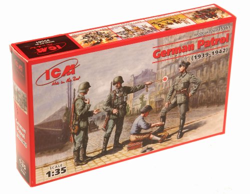 ICM Models German Patrol 1939-1942 Building Kit