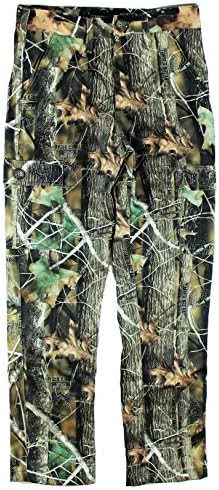 Prairie Buck Longleaf Timber Break Camo 6 Pocket Camo Pants (Y-XL)