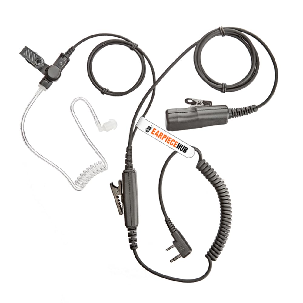 PROFESSIONAL (PRO-HD) Earpiece Compatible with KENWOOD, MITEX RADIO EARPIECE HEADSETS TWO WAY RADIO